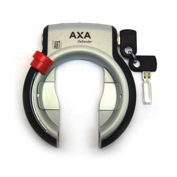 Antivol AXA Pour Batterie De Vélo Bosch - Protection Antivol Tube Argenté