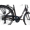 velo assistance electrique neomouv linaria 2020 couleur noir zoom pédalier